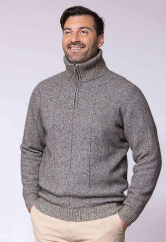 Men's Merino Possum Javelin Sweater
