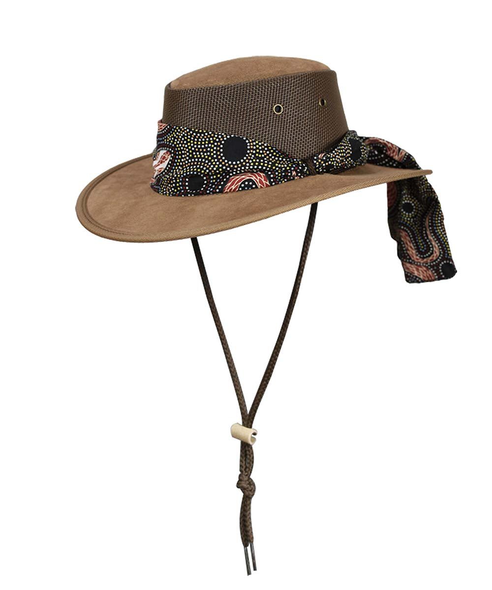 Barmah Foldaway Aboriginal Cooler Hat - UGG Outlet Store