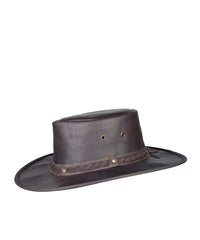 Barmah Squashy Roo Leather Hat - UGG Outlet Store
