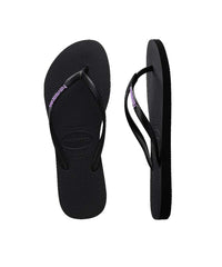 Havaianas Kids Slim Rubber Logo Thongs - UGG Outlet Store