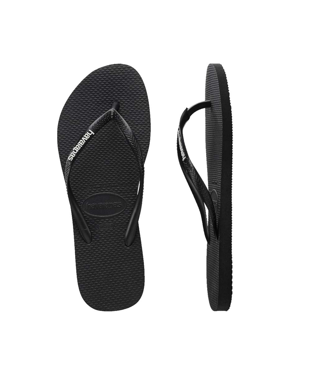 Havaianas Women's Slim Rubber Logo Thongs - UGG Outlet Store