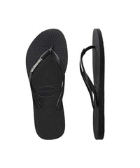 Havaianas Women's Slim Rubber Logo Thongs - UGG Outlet Store