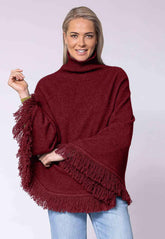 Women's Merino Possum Fringed Poncho - UGG Outlet Store