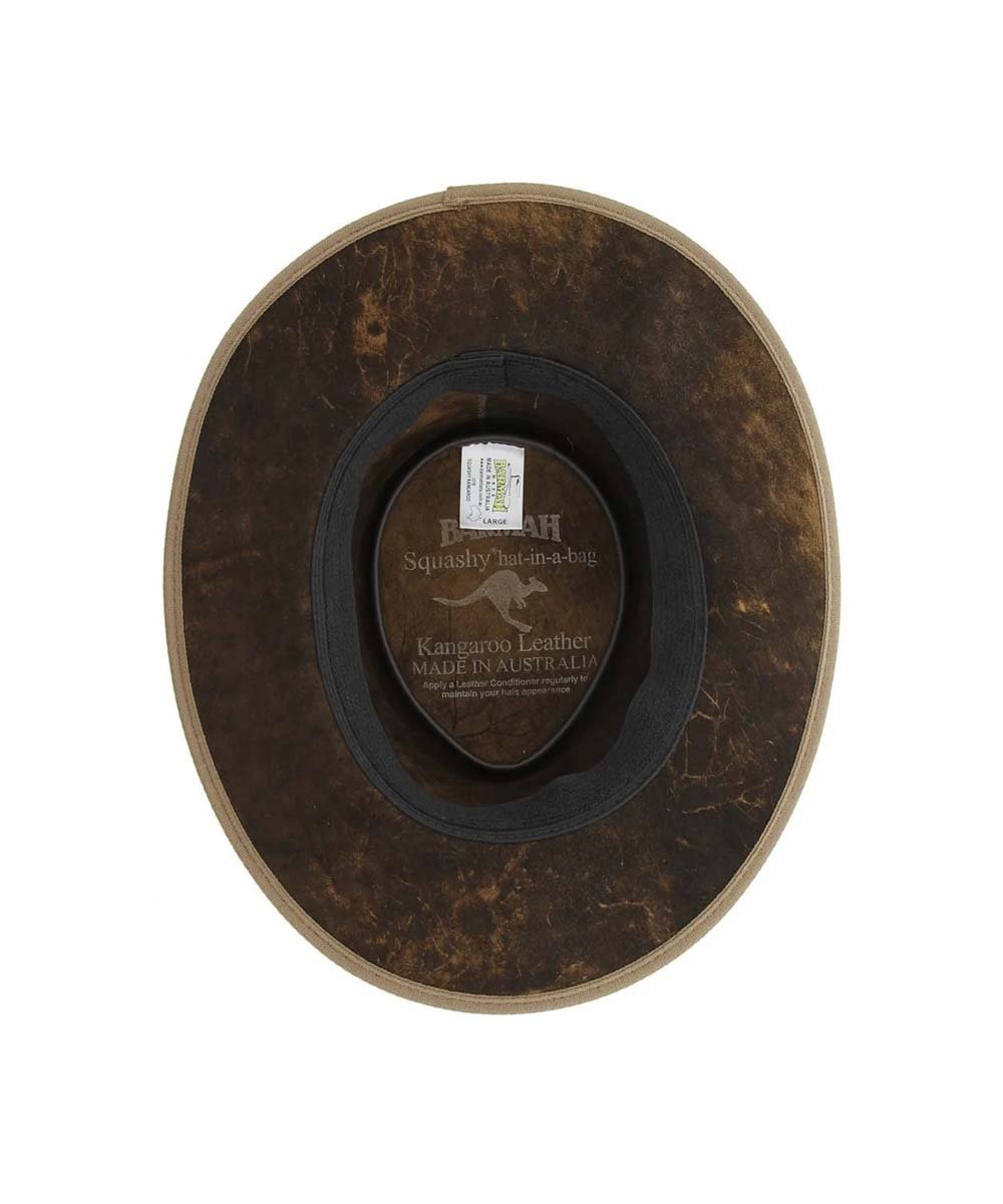 Barmah Squashy Roo Leather Hat - UGG Outlet Store