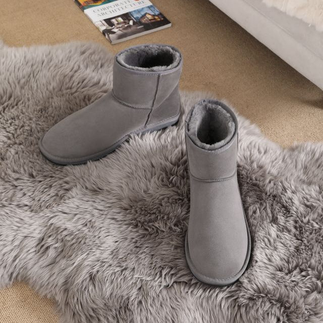 Amazon Ugg Abree Short Grey Women's UGG Boot, Slippers, Slide And