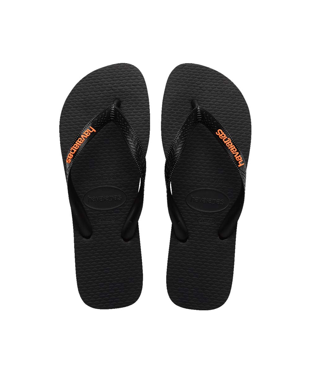 Havaianas Men's Rubber Logo Thongs - UGG Outlet Store