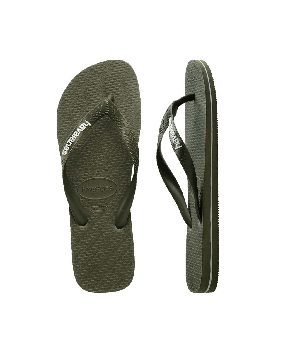 Havaianas Men's Rubber Logo Thongs - UGG Outlet Store