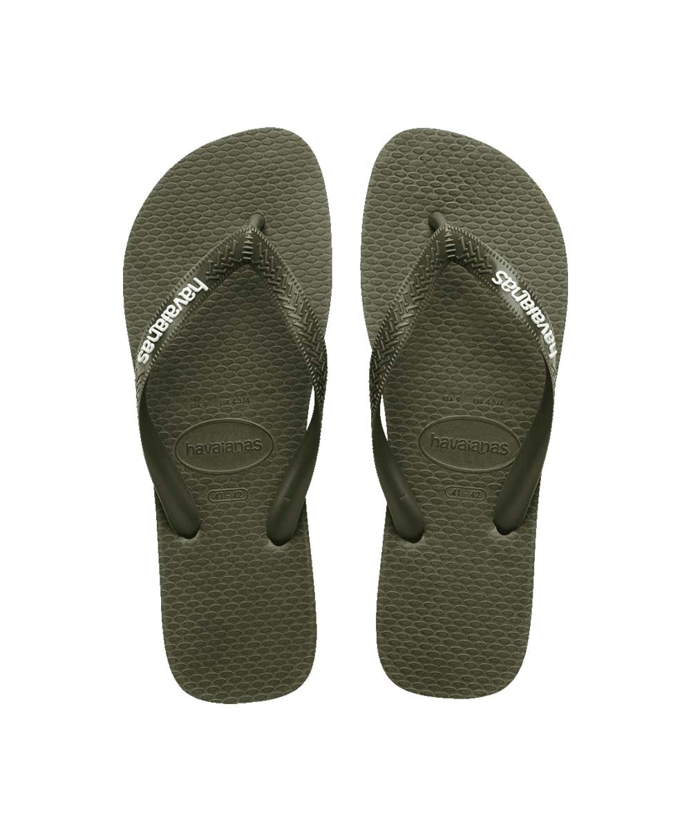 Havaianas Men's Rubber Logo Thongs - UGG Outlet Store