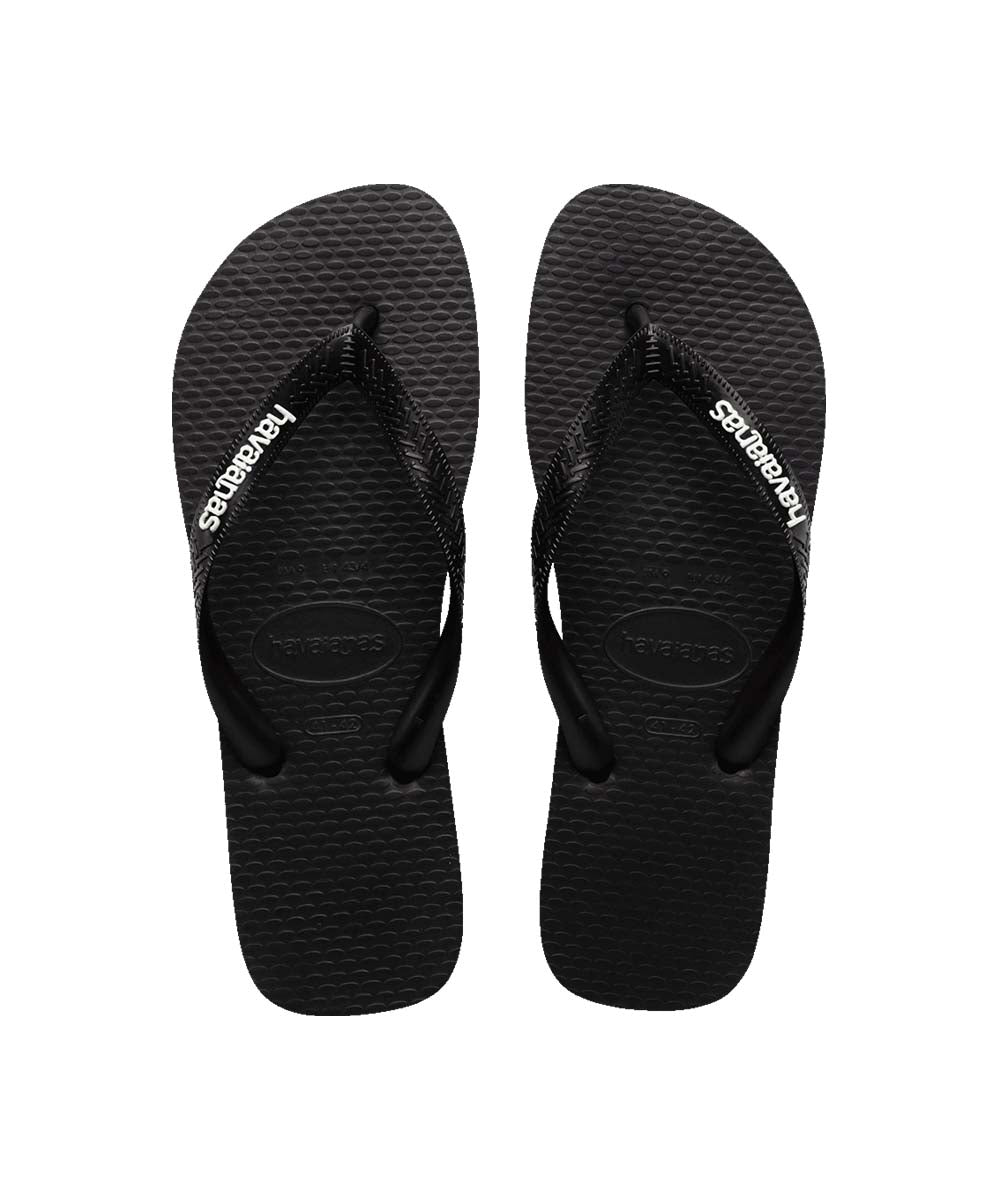 Havaianas Men's Rubber Logo Thongs - UGG Outlet Store