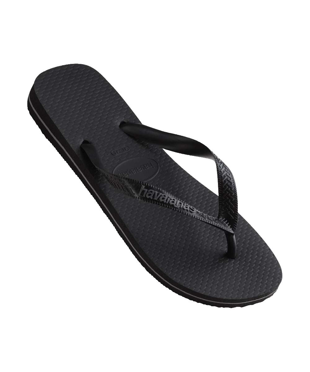Havaianas Men's Rubber Logo Thongs - UGG Outlet Store