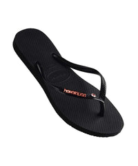 Havaianas Women's Slim Metal Logo Crystal Thongs - UGG Outlet Store