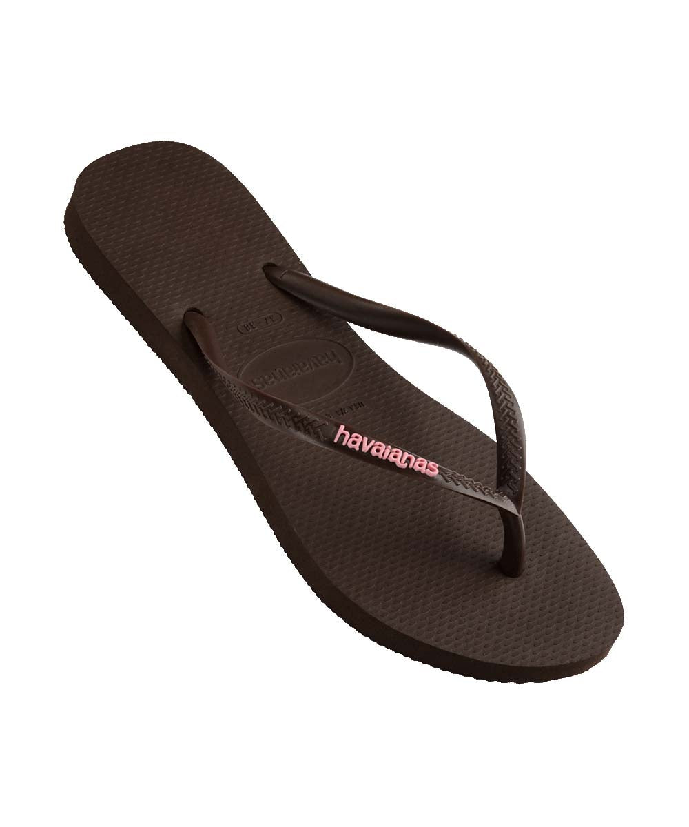 Havaianas Women's Slim Rubber Logo Thongs - UGG Outlet Store