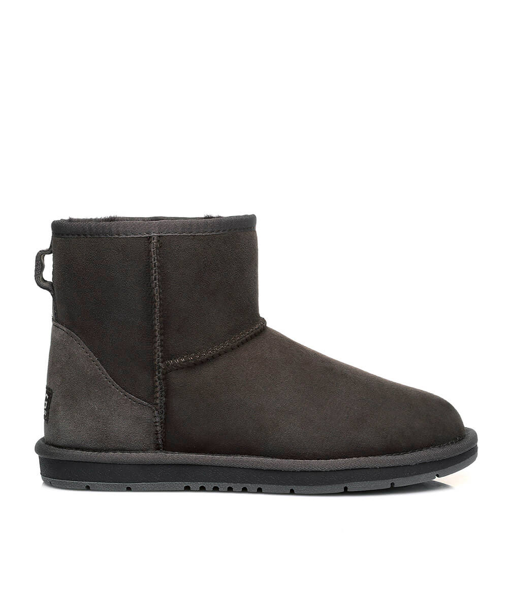 Ugg Women's Mini Bailey Black Ugg Boots With Zipper UGG Classic