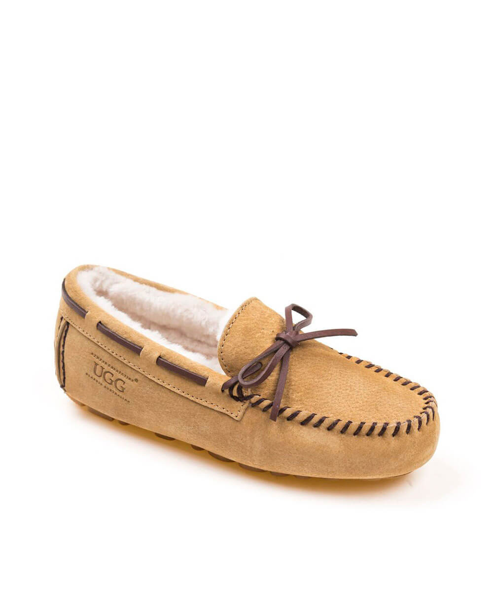 Women's UGG Fur Moccasin - UGG Outlet Store